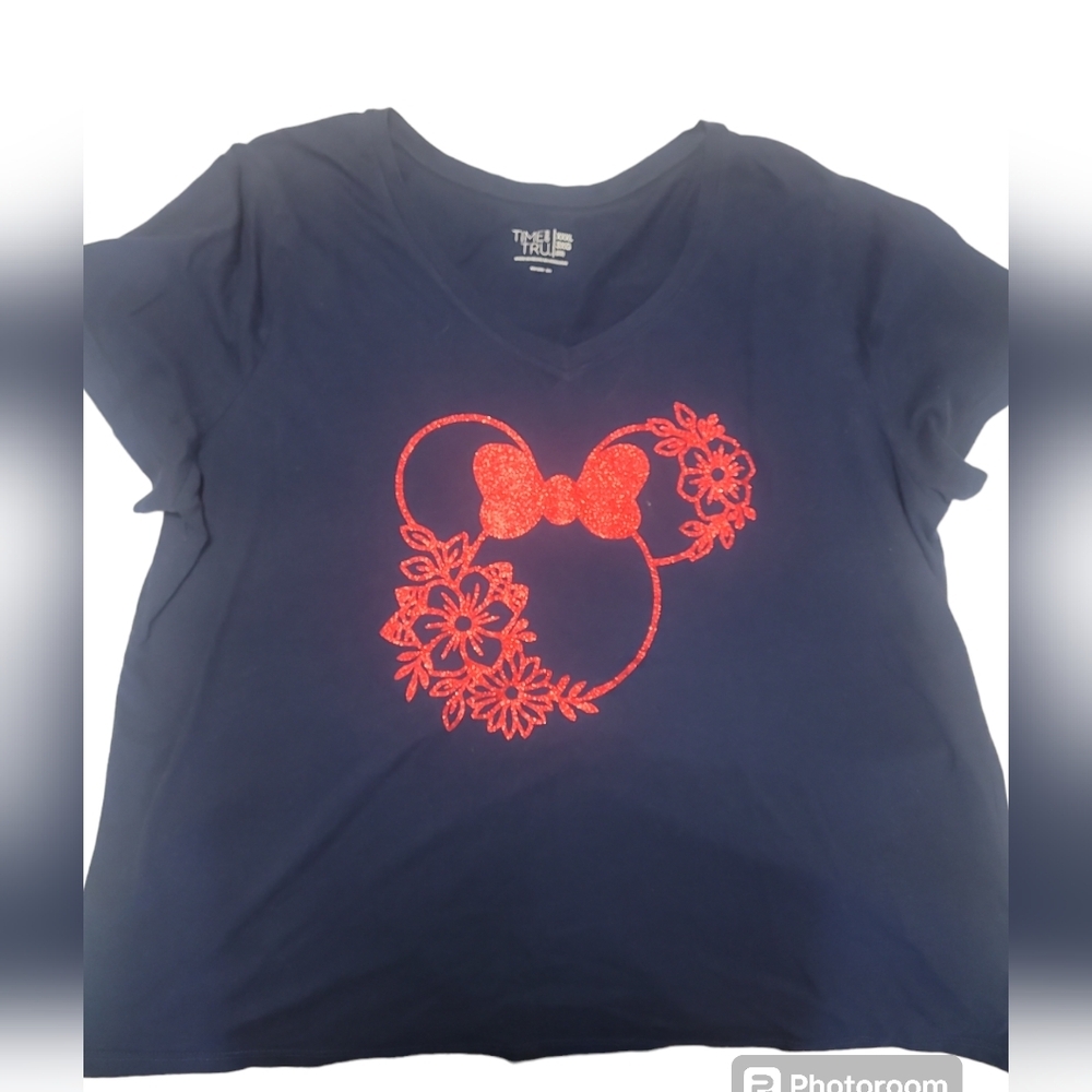 Custom Made Minnie Mouse Shirt Crew neck only you choose colors - Picture 2 of 2